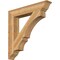 Ekena Millwork Balboa Traditional Rough Sawn Bracket, Western Red Cedar, 6"W x 38"D x 38"H BKT06X38X38BOA01RWR - alternate 1